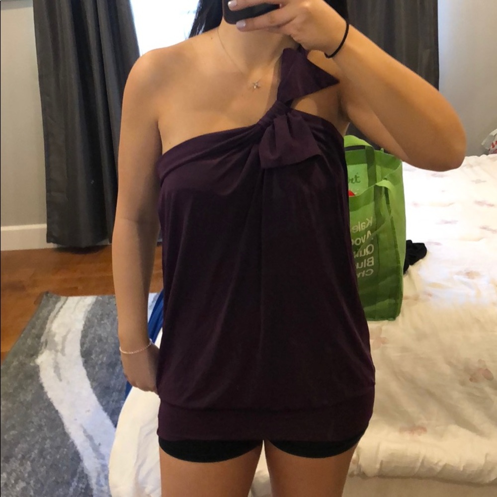 Purple BCBG top